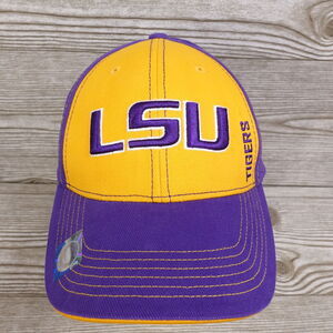 LSU TIGERS LOUISIANA FOOTBALL BASEBALL HAT CAP